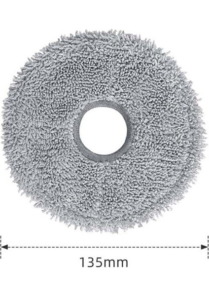 Xiaomi Mijia Omnı Robot Süpürge Mop 3s Için Mop Bezi Parçaları Dreame B108CN Kuru ve Islak Mop Pedi Zemin Temizliği (Yurt Dışından) fiyatları