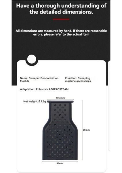 Roborock A30PRO Buharlı Zemin Yıkama Makinesi Aksesuarları Için Iyonik Koku Giderme Modülü Gümüş Iyon Parçacık Aksesuarları (Yurt Dışından) fırsatları