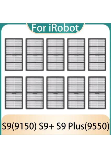 Irobot Roomba S9 9150 S9+ S9 Plus 9550 Robot Süpürge Aksesuarları Yedek Parçaları Hepa Filtresi (Yurt Dışından)
