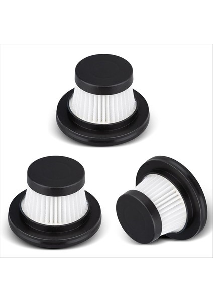 Ördek El Tipi Taşınabilir Süpürge Için 3 Paket Yedek Filtre Hepa Filtreleri Elektrikli Süpürge Filtre Aksesuarları (Yurt Dışından)