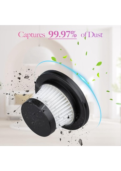 Ördek El Tipi Taşınabilir Süpürge Için 3 Paket Yedek Filtre Hepa Filtreleri Elektrikli Süpürge Filtre Aksesuarları (Yurt Dışından) fiyatları