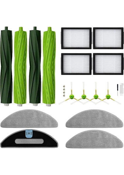 Irobot Roomba Combo I5, I5+,j5, J5+ Robot Süpürge Aksesuarları Için Uyumlu Vakum Yedek Parçaları (Yurt Dışından)