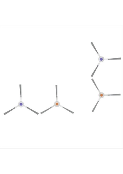 Yunjing Süpürme Robotu J3/j4 Aksesuarları ve Sarf Malzemeleri Fırça Temizleme Yan Fırça Fırça Aksesuarları Için Uygundur (Yurt Dışından) fiyatları