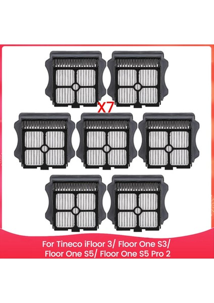 Tineco Ifloor 3/floor One S3/floor One S5/floor One S5 Pro 2 Için Yedek Hepa Filtreleri ve Elektrikli Süpürge Aksesuarları (Yurt Dışından)