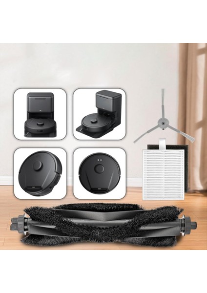 Eufy L60/L60 HYBRID/L60 SES/L50 SES/L50 Süpürge Aksesuarları Ana Yan Fırça Hepa Filtresi (Yurt Dışından) modelleri
