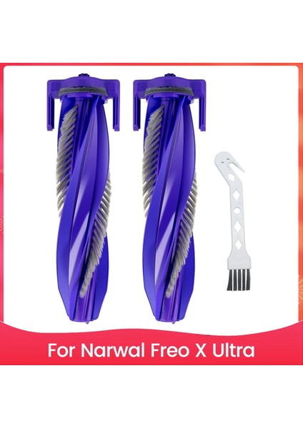 Narwal Freo x Ultra Robot Süpürge ve Paspas Kombinasyonu Için Yedek Fırça Silindirleri, Yedek Parça Aksesuar Seti (Yurt Dışından)