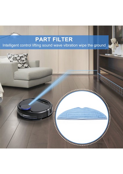 Roborock S7 Elektrikli Süpürge Süpürge Aksesuarları Için Yedek Paspaslar Paçavra Bezleri Paspas Pedleri (Yurt Dışından) fırsatları