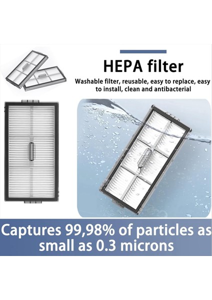 Roborock Saros 10R/G20S Ultra Elektrikli Süpürge Yedek Parçaları Için 22 Parça Vakum Fırçası Filtre Toz Torbası ve Paspas Bezi Seti (Yurt Dışından) modelleri
