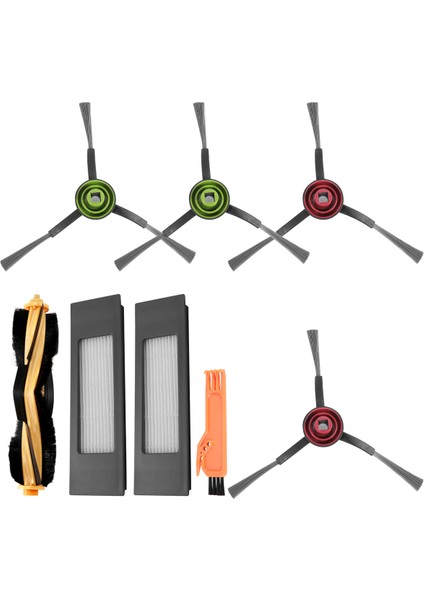 Ecovacs Deebot Ozmo 920/950/T5/T8/T8 Aıvı/t8 Max/t9 Max/t9 Power/n7/n8/n8+ Robot Süpürge Için Yedek Parçalar (Yurt Dışından)