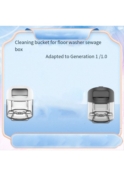 Tineco Elektrikli Süpürge Aksesuarları Parçaları Için Yedek Temizleme Kutusu Siyah (Yurt Dışından) modelleri
