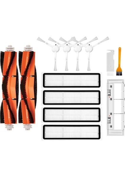 Dreame Bot D9 / D9 Pro / D9 Max L10 Pro Robotik Süpürge Parçaları Için Ana Yan Fırça Filtre Fırça Kapağı Değişimi (Yurt Dışından)