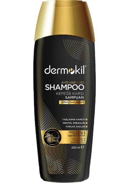 Kepeğe Karşı Etkili Şampuan 600ml2 Adet