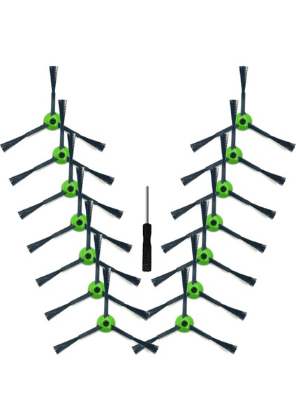 Irobot Roomba I & J & E Serisi I7, I7+, I8, I8+, Combo J7+, J9+, J5+, I5+ Plus, E5, E6 Için 14 Paket Kenar Süpürme Fırçası (Yurt Dışından)