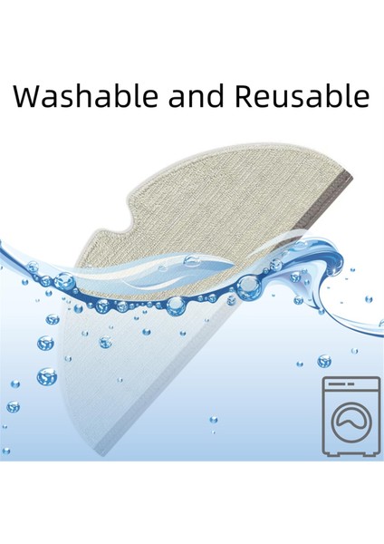 Xiaomi Robot Süpürge Paspası 1c 2c Temizleyici Parçaları Mijia STYTJ01ZHM Dreame F9 Filtre Ana/yan Fırça Paspası (Yurt Dışından) modelleri