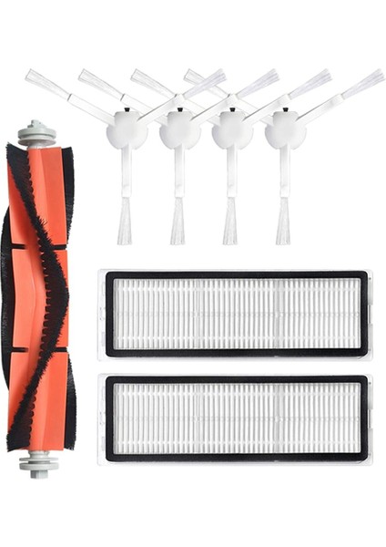 Ana Fırça Yan Fırça Hepa Filtresi Xiaomi Mijia 1c STYTJ01ZHM Süpürme Paspas Robotu Elektrikli Süpürge Parçaları Için Yedek (Yurt Dışından)