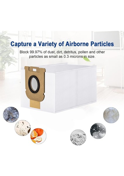 Dreame Z10 İSTASYONU/H30 Kombo Istasyonu Elektrikli Süpürge Aksesuarları Için 20 Adet Toz Torbası Çöp Torbası Yedek Parçaları (Yurt Dışından) fırsatları