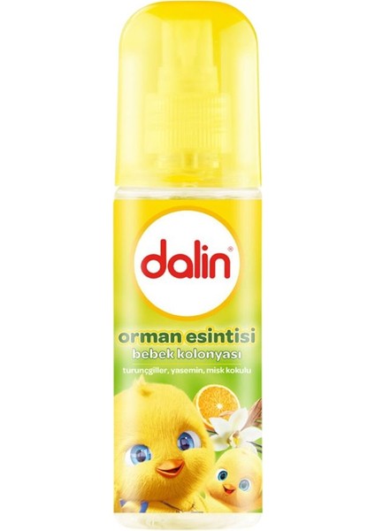 Kolonya 150 ml Orman Esintisi Sprey 3 Adet