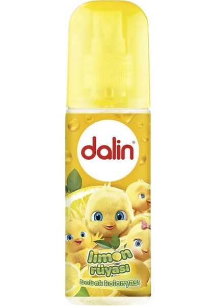 Kolonya 150 ml Limon Cicegi Sprey 3 Adet