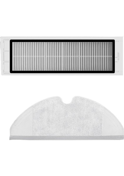 Hepa Filtre Su Tankı Filtresi Tam Alan Paspas Bezi Xiaomi Roborock S5 Max S6 Maxv S50 S51 Robot Süpürge Parçaları (Yurt Dışından)