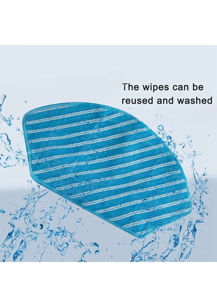 Midea M7 I10 M71CN Robot Süpürge Aksesuarları Yıkanabilir Yan Fırça Filtre Paspas Bezi Için 12 Adet Yedek Parça (Yurt Dışından) fırsatları