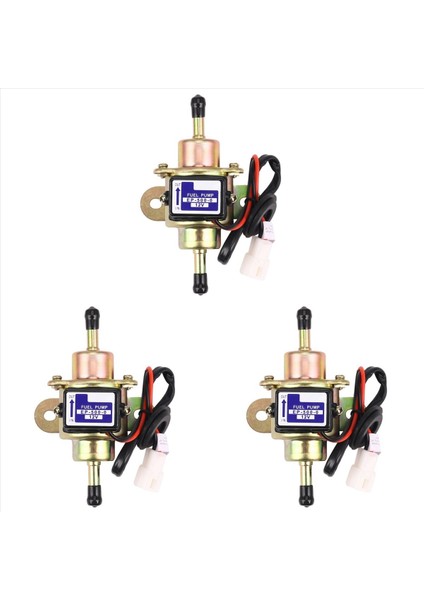 12V Elektrikli Araç EP500-0 EP5000 EP-500-0 035000-0460 EP-500-0 Için 3x Yakıt Pompası (Yurt Dışından)