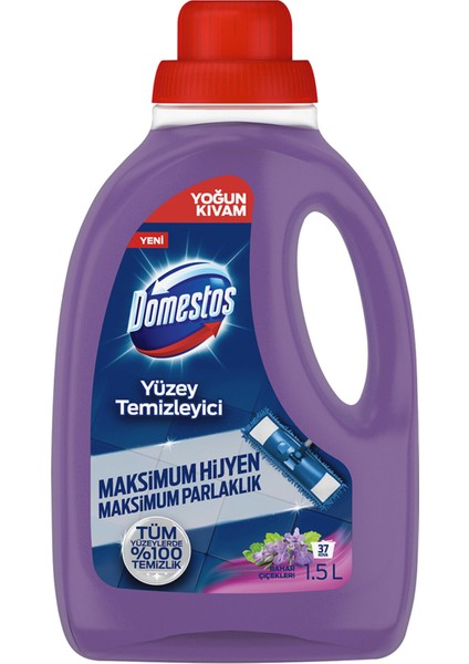 Yüzey Temizleyici Bahar Çiçekleri Tüm Yüzeyler İçin Maksimum Hijyen 1500 ml