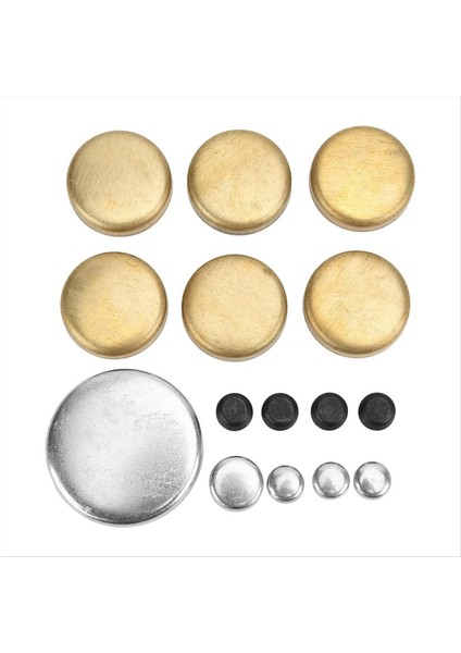 Pirinç Donma Tap Kiti Motor Genişleme Fişleri PE-108R PE108B Küçük Blok Windsor Motorları 255CI 260CI 289CI 1962-2001 (Yurt Dışından)