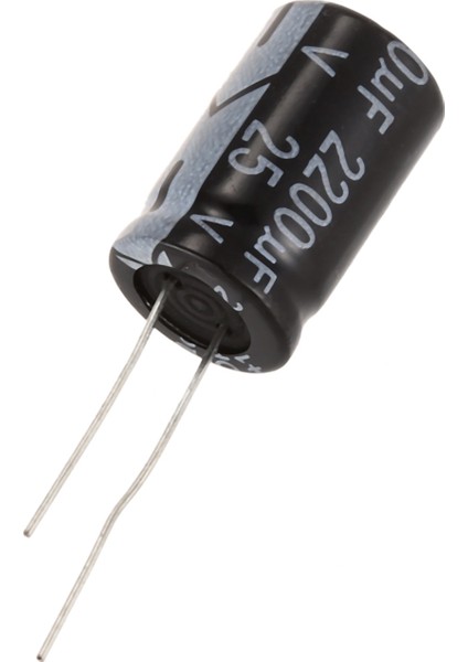 20 Pcs Siyah 2200UF 25V Radyal Alüminyum Elektrolitik Kapasitörler 1 3 x 1 3 x 2 1cm (Yurt Dışından) fırsatları