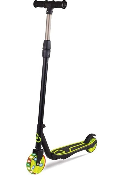 Wheels 2 Tekerlekli Işıklı Scooter Neon Sarı