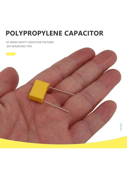 10 Pcs Ac 275V 0 22UF Polipropilen Film Güvenlik Kapasitörleri Mpx (Yurt Dışından) modelleri