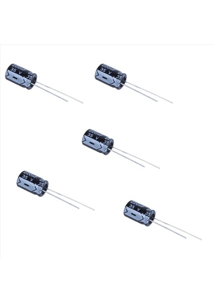 50 x 220UF 35V 105C Radyal Elektrolitik Kapasitör 8X12MM (Yurt Dışından)