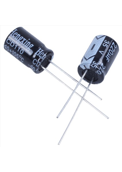 50 x 220UF 35V 105C Radyal Elektrolitik Kapasitör 8X12MM (Yurt Dışından) indirimleri