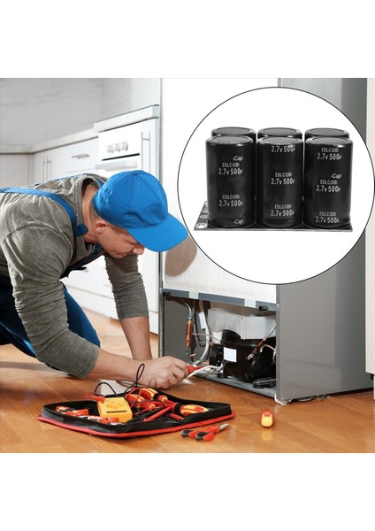 Koruyucu Plaka Kapasitörleri ile Farad Kondansatörü 2 7V 500F (Yurt Dışından) indirimleri