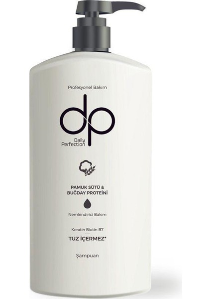 Dp Şampuan 800 ml Pamuk Sütü&buğday Proteini 4 Adet