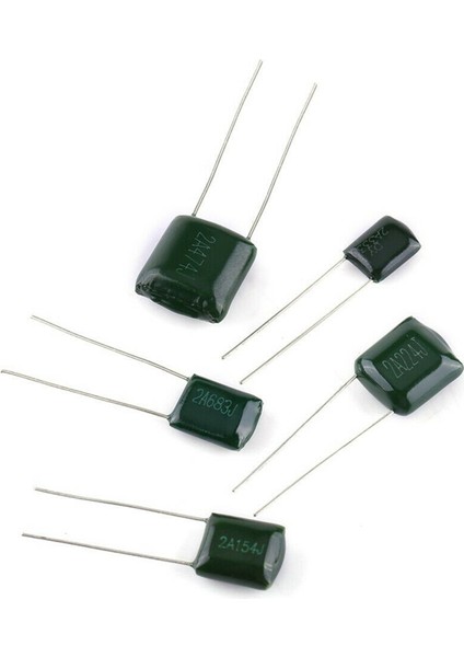 660PCS 24 Values 100V 2A221-2A474 Polyester Film Kapasitör Kiti 180PCS 15 Değişken Dip Seramik Kondansatör Çiftlik Kiti (Yurt Dışından) modelleri