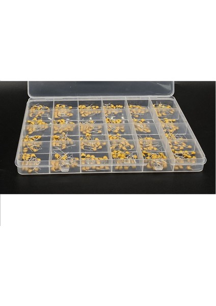 24 Değer x 20PCS Seramik Kapasitör 10PF-10UF 24 Değer x 20PCS Seramik Kapasitör Eşleştirme Kiti 1uf 100NF 330NF 0 1uf 50V (Yurt Dışından) fırsatları