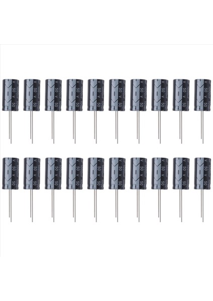 20 Pcs 1000UF 50V 13X25MM Alüminyum Elektrolitik Kapasitörler Siyah (Yurt Dışından) fiyatları