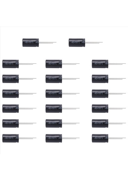 20 Pcs 1000UF 50V 13X25MM Alüminyum Elektrolitik Kapasitörler Siyah (Yurt Dışından) fırsatları