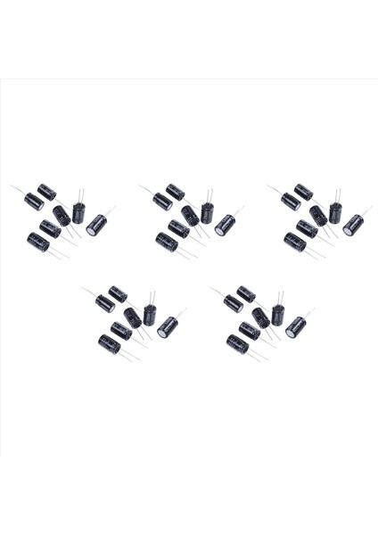 50 Pcs 22UF 400V 105C Radyal Elektrolitik Kapasitörler Siyah 13MM x 21MM (Yurt Dışından)