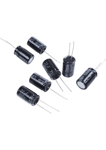 20 Pcs Siyah Radyal Alüminyum Elektrolitik Kapasitörler 1 3 x 1 3 x 2 1cm 10 Pcs 400V ve 10 Pcs 25V (Yurt Dışından) modelleri