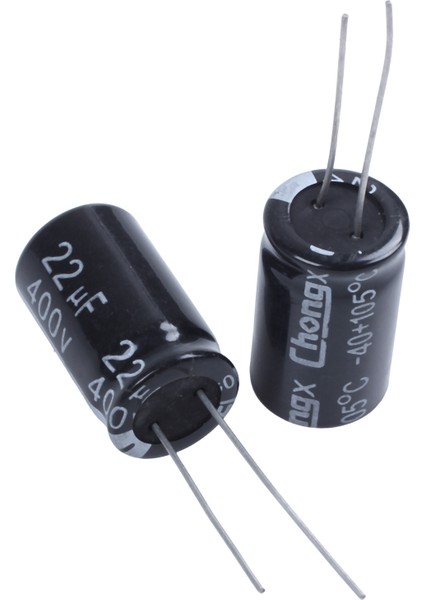 20 Pcs Siyah Radyal Alüminyum Elektrolitik Kapasitörler 1 3 x 1 3 x 2 1cm 10 Pcs 400V ve 10 Pcs 25V (Yurt Dışından) fırsatları