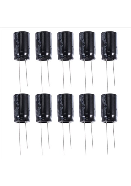 10 Pcs 22UF 400V 105C Radyal Elektrolitik Kapasitörler Siyah 13MM x 21MM (Yurt Dışından)