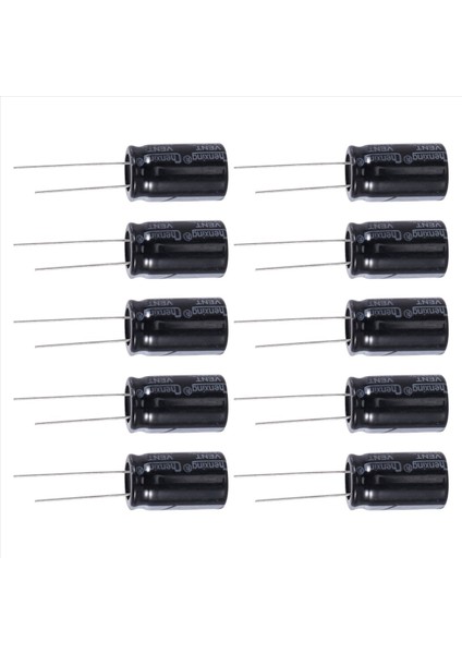 10 Pcs 22UF 400V 105C Radyal Elektrolitik Kapasitörler Siyah 13MM x 21MM (Yurt Dışından) fiyatları