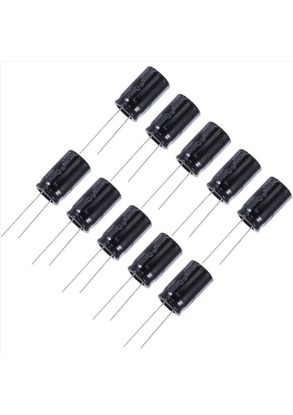 10 Pcs 22UF 400V 105C Radyal Elektrolitik Kapasitörler Siyah 13MM x 21MM (Yurt Dışından) modelleri