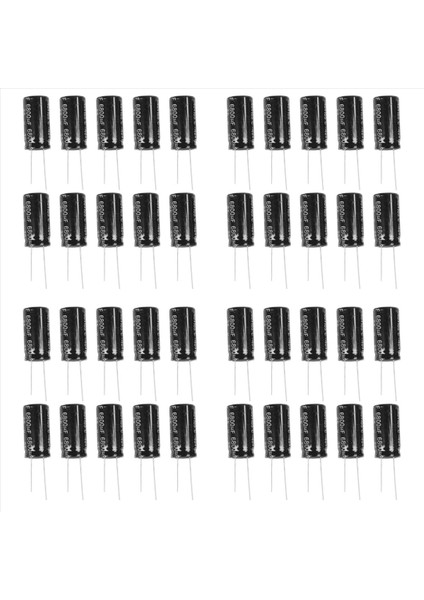 40 Pcs 16MM x 30MM 6800UF 25V Polarize Radyal Elektrolitik Kapasitör (Yurt Dışından)