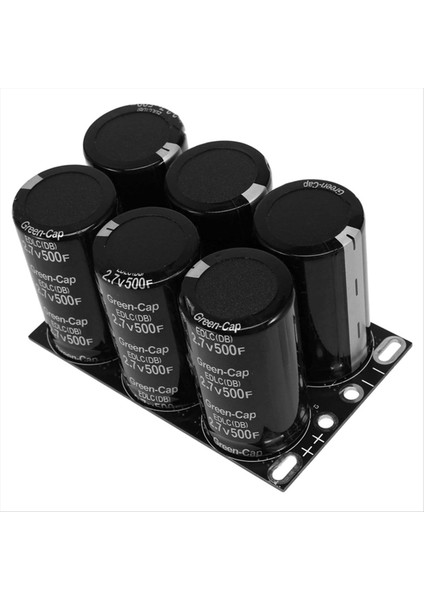 Koruyucu Plaka Kapasitörleri ile Farad Kapasitörü 2 7V 500F Için (Yurt Dışından)