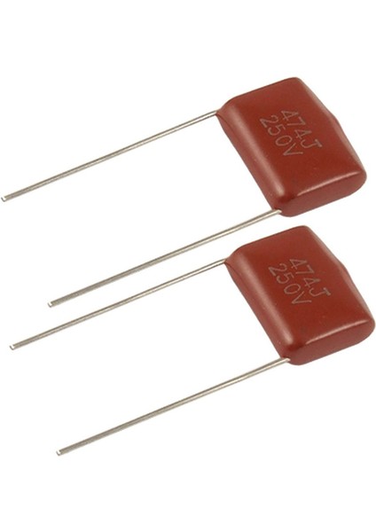 20 Pcs 250V 0 47UF 474J Metalize Polipropilen Film Kapasitörleri (Yurt Dışından)