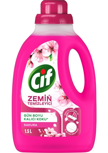 Zemin Temizleyici Sakura 1.5 Lt 2 Adet