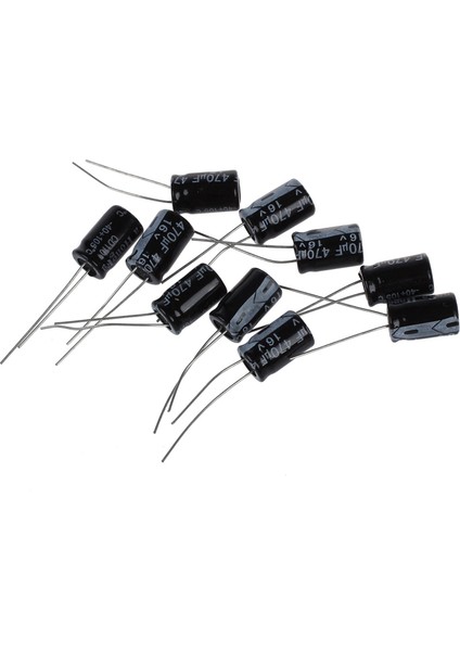 50PCS 35V Elektrolitik Kapasitör 470UF 10 x 17MM ve 10 x 16V 470UF Alüminyum Elektrolitik Kapasitör 8X12MM (Yurt Dışından) modelleri