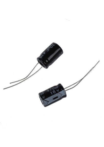 50PCS 35V Elektrolitik Kapasitör 470UF 10 x 17MM ve 10 x 16V 470UF Alüminyum Elektrolitik Kapasitör 8X12MM (Yurt Dışından) fırsatları